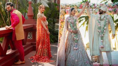 Rakul Preet Singh's Wedding Look Book: From Tarun Tahiliani to Arpita Mehta, Check Out All the Designer Ensembles She Wore!
